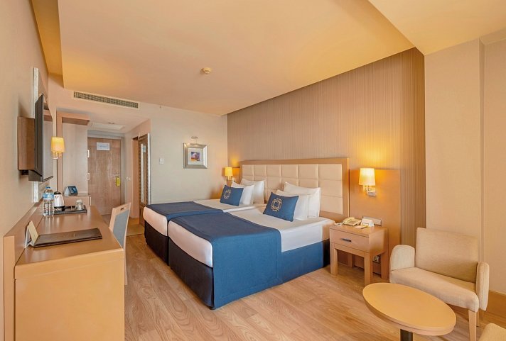 Kamelya Selin Hotel - Wohnbeispiel Doppelzimmer Deluxe (Zimmercodierungen DB2, DC2, DDN & DCN)