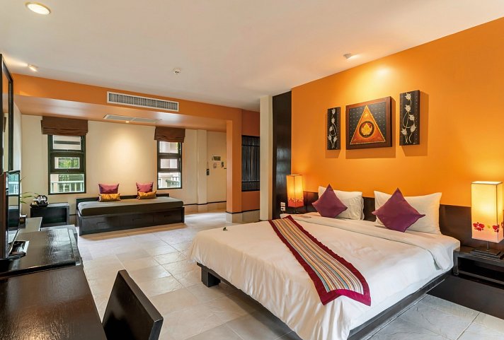Baan Khaolak Beach Resort - Wohnbeispiel Family Room (Zimmercodierung FB1)