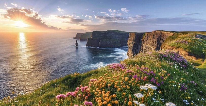 Irland Rundreise - Dublin - Belfast - Midlands - Galway - Burren - Klippen von Moher - Kerry - Dingle Halbinsel - Limerick/Clare