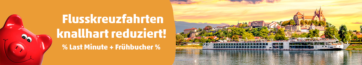 Flusskreuzfahrten Restplätze