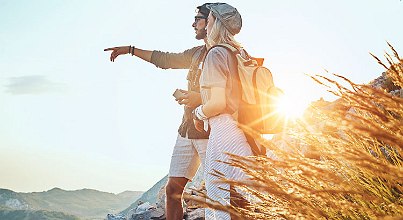Wandern im Herbst