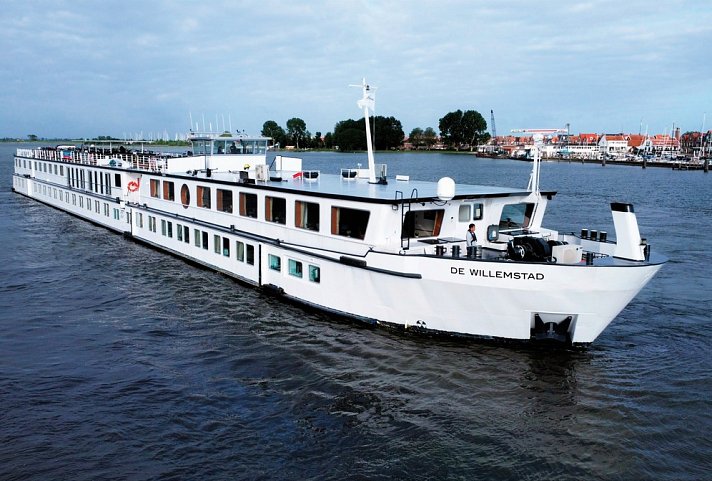 Flusskreuzfahrt Nordholland Boat & Bike