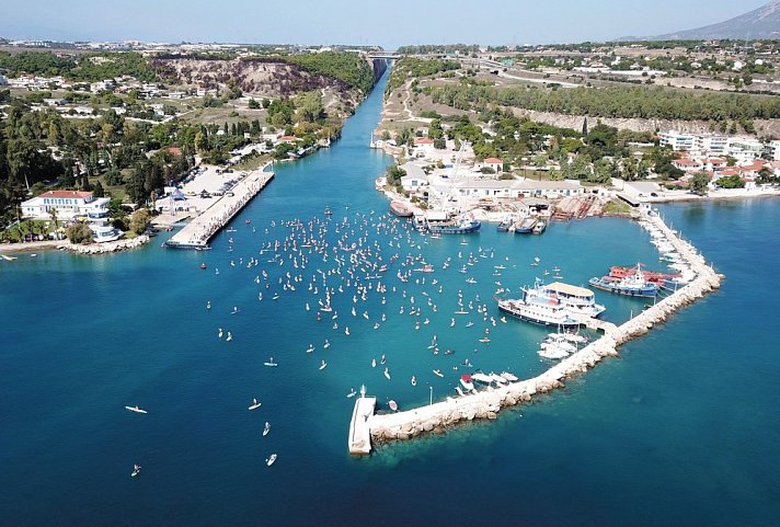 Griechenland Rundreise - Kanal von Korinth