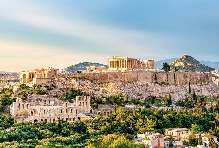 Kreuzfahrt Mittelmeer - Akropolis in Athen