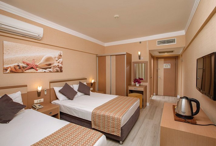 Seher Kumköy Star Resort & Spa - Wohnbeispiel Doppelzimmer (Zimmercodierungen DBL & DCL)