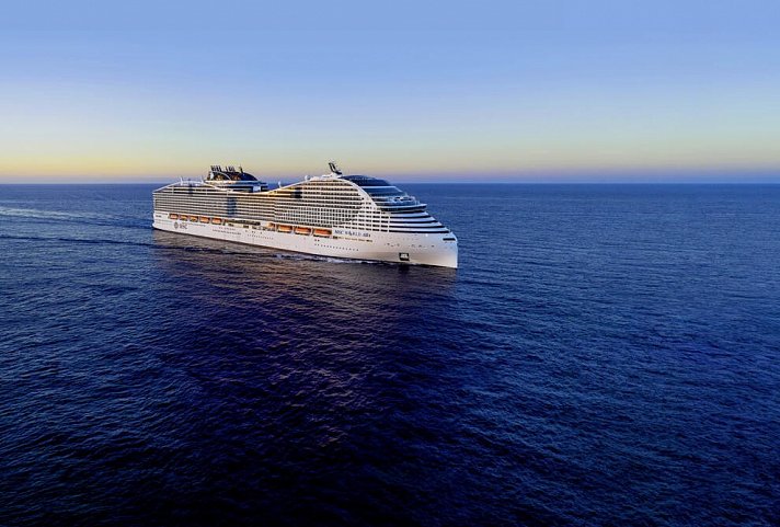 Kreuzfahrt Westliches Mittelmeer - MSC World Asia