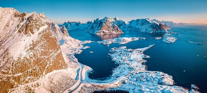 Hurtigruten Postschiffroute