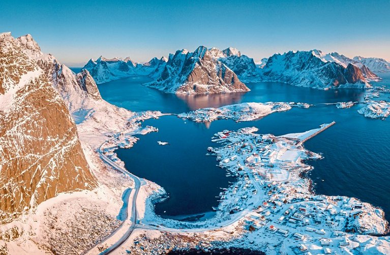 Hurtigruten Postschiffroute