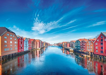 Hurtigruten Postschiffroute