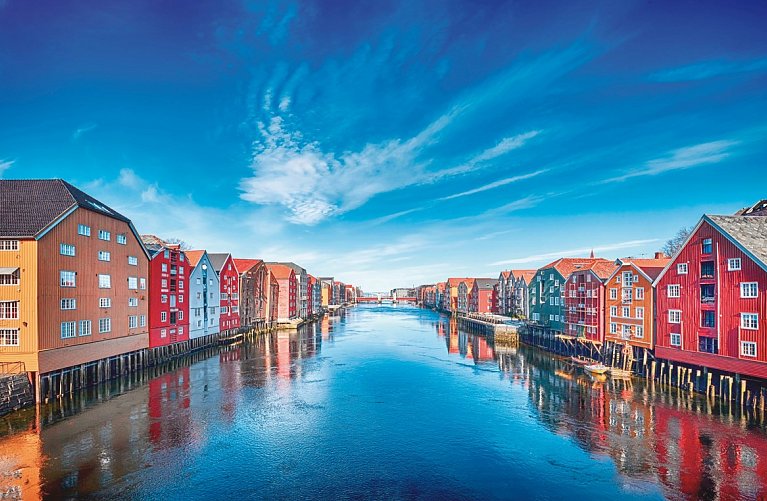 Hurtigruten Postschiffroute