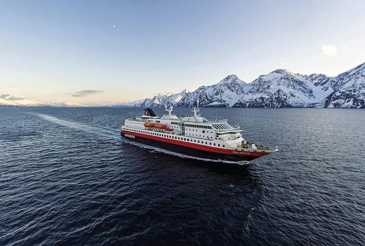 Hurtigruten Postschiffroute