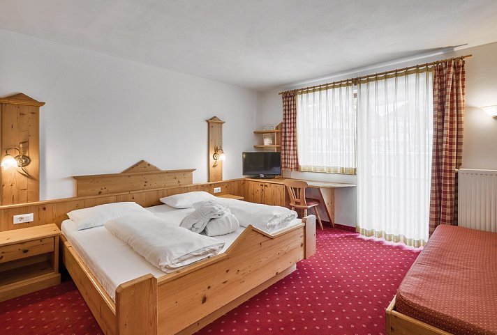 Wellness Sporthotel Ratschings - Wohnbeispiel Doppelzimmer