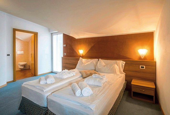 Alle Piramidi - Wohnbeispiel Doppelzimmer Standard (Zimmercodierung DG1)