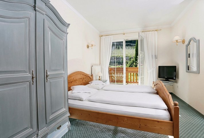 Landhaus Kristall - Wohnbeispiel Doppelzimmer/Einzelzimmer (Zimmercodierungen DB1 & EB1)