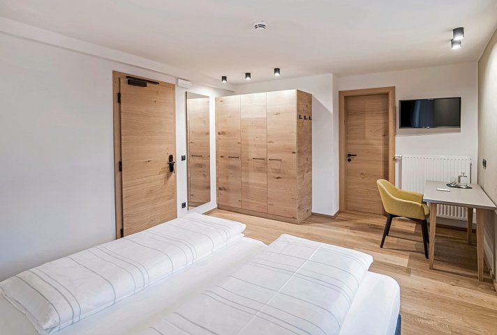 Hotel Wieser - Wohnbeispiel Doppelzimmer Standard (Zimmercodierung DB1)