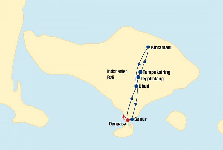 Bali Rundreise & Baden