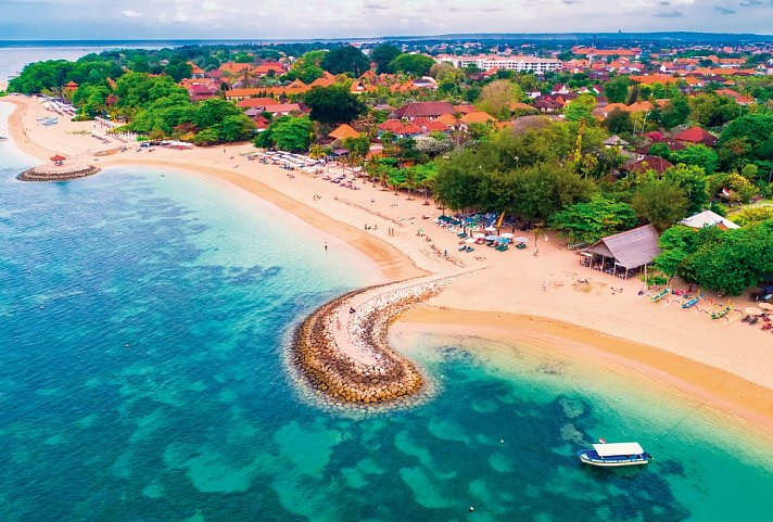 Bali Rundreise & Baden - Sanur Beach, Bali