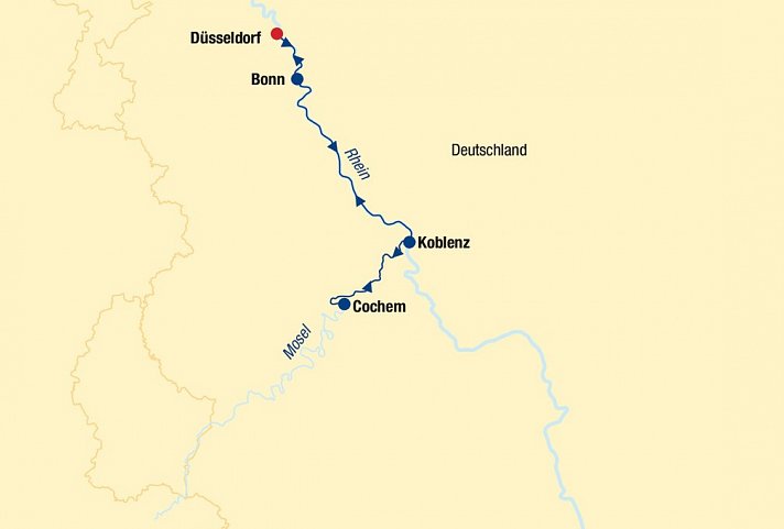 Flusskreuzfahrt Rhein-Mosel (Advent)