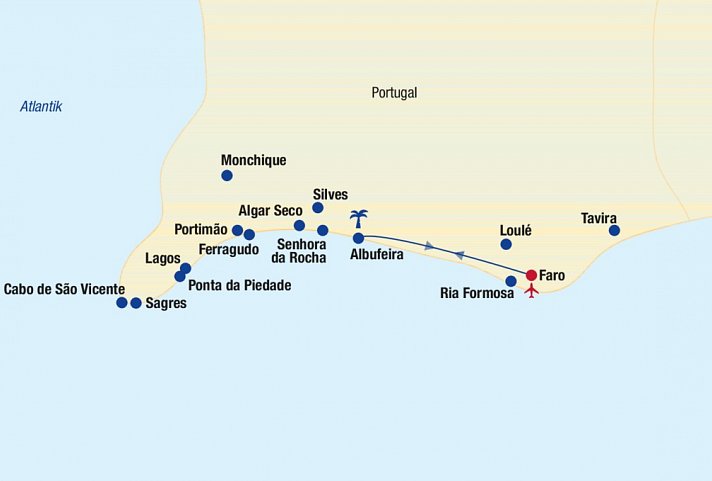 Algarve Rundreise