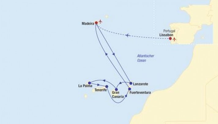 Kreuzfahrt Kanaren