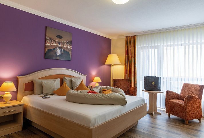 Natur-, Sport- & Wellnesshotel Freund - Beispiel Doppelzimmer Classic (Zimmercodierung DB1)