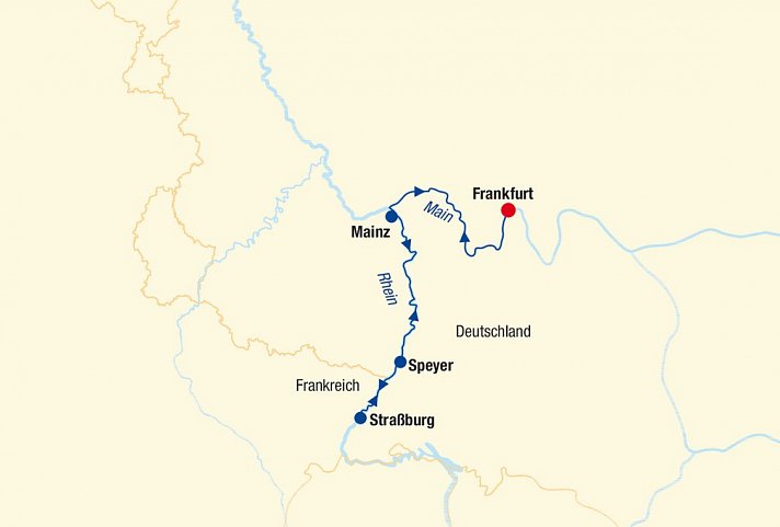 Flusskreuzfahrt Rhein im Advent