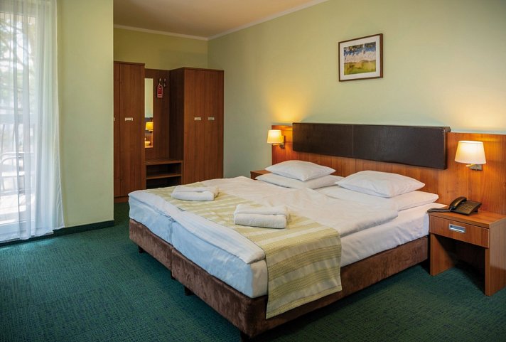 Maximus Spa - Wohnbeispiel Doppelzimmer (Zimmercodierungen DP1, DB1, DB2, DB3 & DC1)