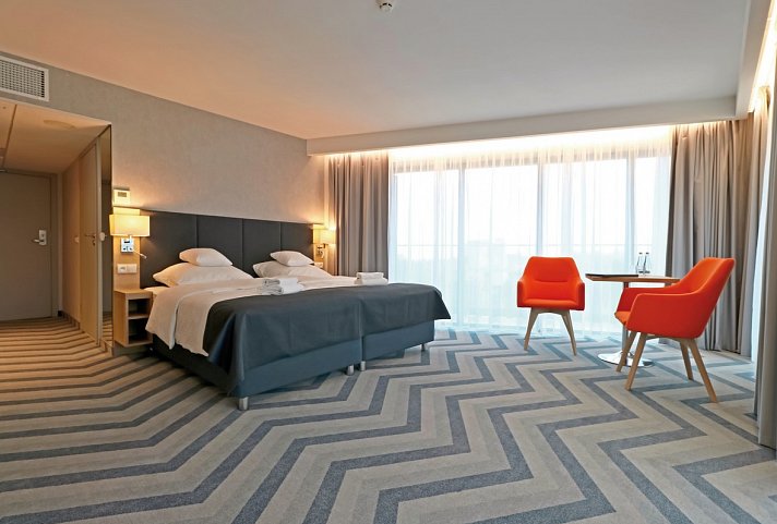 Hotel Hamilton Spa & Wellness - Wohnbeispiel Doppelzimmer Deluxe (Zimmercodierungen DD3, DD4, DD5, DD6, DD7 & FV1)