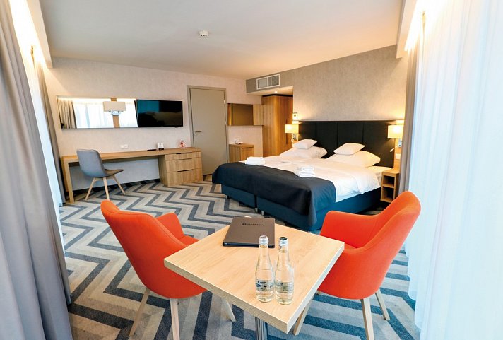 Hotel Hamilton Spa & Wellness - Wohnbeispiel Doppelzimmer Deluxe (Zimmercodierungen DD3, DD4, DD5, DD6, DD7 & FV1)