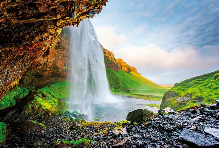 Kreuzfahrt Island & Schottland inkl. Parkplatz - Seljalandfoss