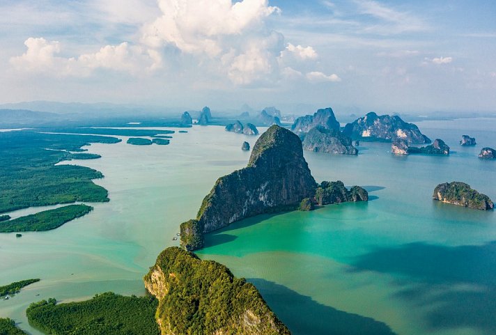 Südthailand Badekombination - Phang Nga Bucht