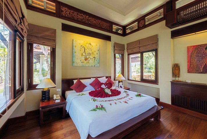 Khaolak Bhandari Resort & Spa - Wohnbeispiel Thai Style Bungalow (Zimmercodierungen BB1 & BD7)