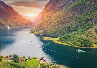 Kreuzfahrt Norwegen inkl. Bahn