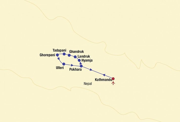Nepal Rundreise mit Trekking