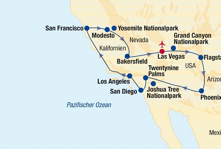 USA / Westen Rundreise