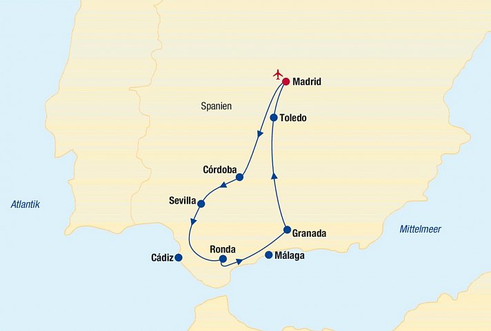 Andalusien Rundreise
