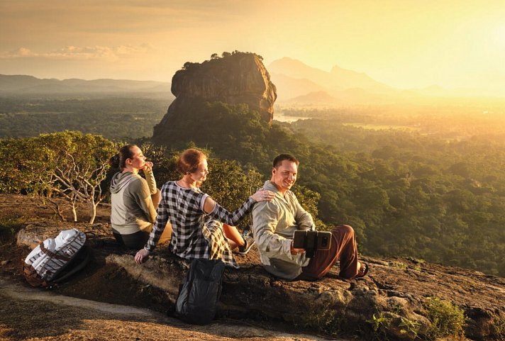 Sri Lanka, Indien & Malediven Rundreise - Sri Lanka – Sigiriya-Felsen
