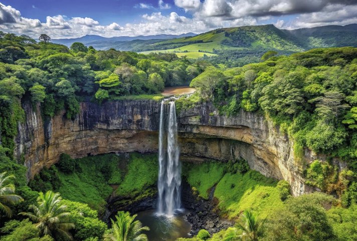 Hotel Le Palmiste Resort & Spa - Chamarel-Wasserfall