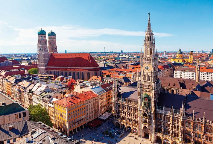 Best Western Hotel Arabellapark - Marienplatz, Rathaus und Frauenkirche in München