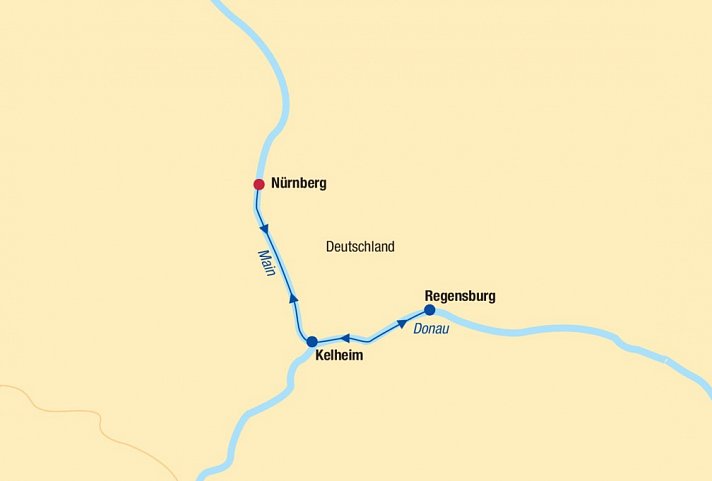 Flusskreuzfahrt Main-Donau-Kanal