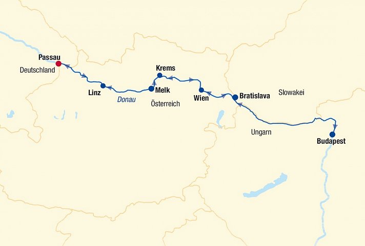 Flusskreuzfahrt Donau (Weihnachten)