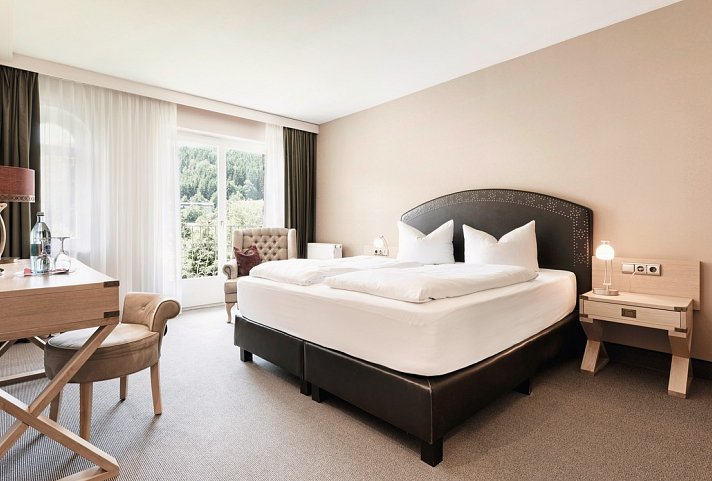 Donna Burghotel am Hohen Bogen - Wohnbeispiel Doppelzimmer Komfort (Zimmercodierung DF1)