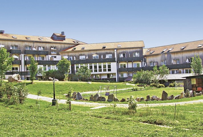 Hotel Am Pfahl - Blick auf das Hotel
