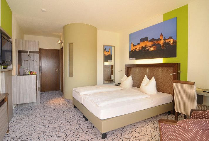 Kurhotel Bad Rodach - Wohnbeispiel Doppelzimmer (Zimmercodierung DB9)