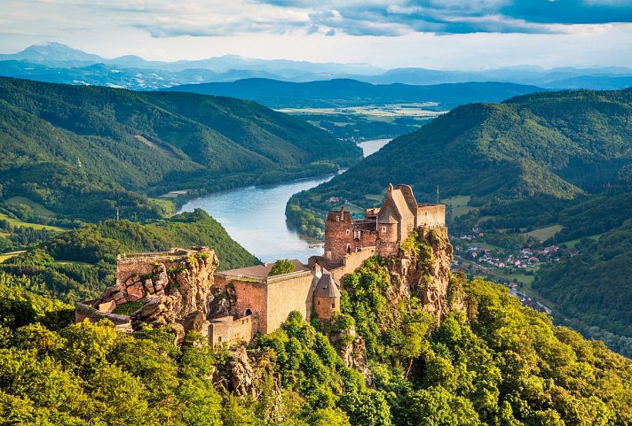 Flusskreuzfahrt Donau Boat & Bike (bis Budapest) - Wachau, Burgruine Aggstein