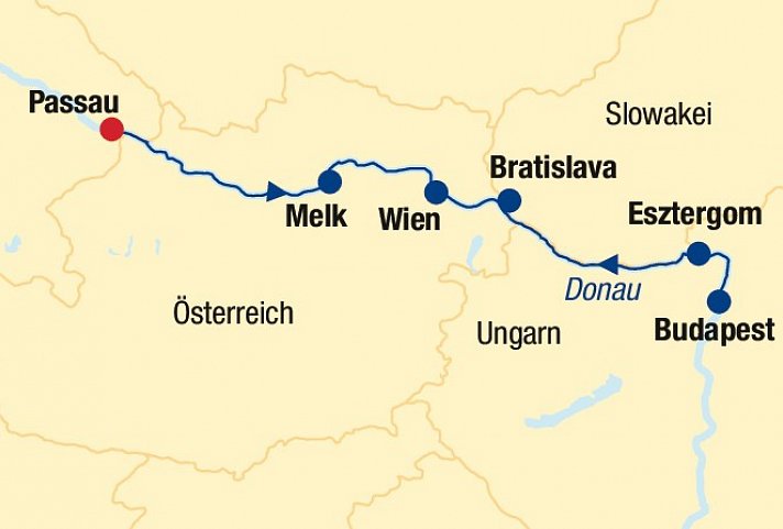 Flusskreuzfahrt Donau (Weihnachten)