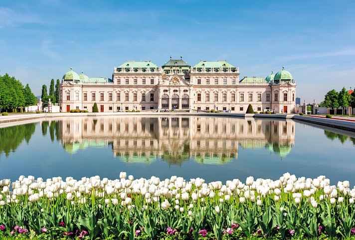 Flusskreuzfahrt Donau Boat & Bike (bis Wien) - Schloss Belvedere