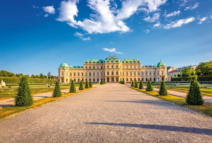 Flusskreuzfahrt Donau - Wien, Schloss Belvedere