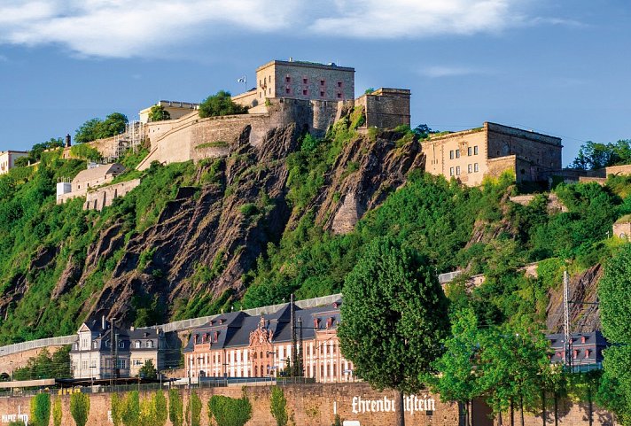 Flusskreuzfahrt Rhein & Mosel - Festung Ehrenbreitstein Koblenz