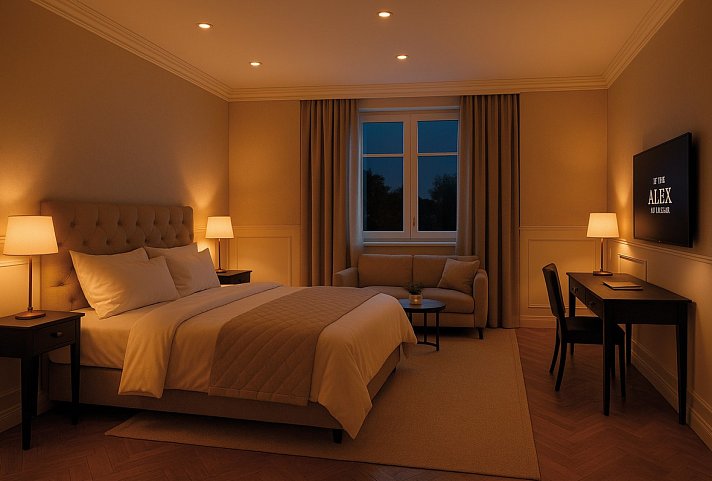 Hotel Alex an der Ahr - Wohnbeispiel Doppelzimmer (Zimmercodierung DB9)